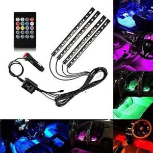 Bande lumineuse led rvb générique lampe de décoration d'ambiance éclairage intérieur de voiture 12v avec télécommande. Découvrez DIAYTAR SENEGAL, votre boutique en ligne généraliste offrant une sélection impressionnante de produits discount. Que vous recherchiez des articles pour votre maison, des appareils électroménagers à la pointe de la technologie, des équipements informatiques ou même les dernières tendances de la mode et les gadgets les plus cool, nous avons tout ce dont vous avez besoin, à des prix incroyablement bas !