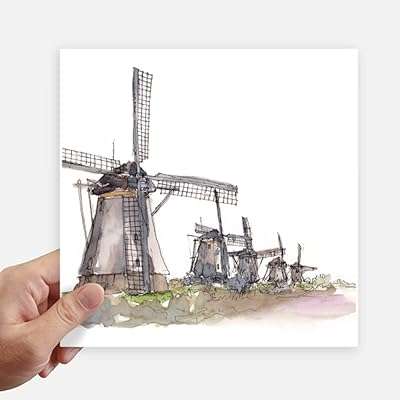 Moulin à vent en hollande autocollant étiquettes murales pour ordinateur portable. Découvrez DIAYTAR SENEGAL, où vous trouverez une sélection incomparable de produits discount. De la cuisine à la mode en passant par les gadgets high-tech, notre boutique en ligne vous offre la possibilité d'économiser tout en profitant de produits de qualité pour tous les aspects de votre vie.