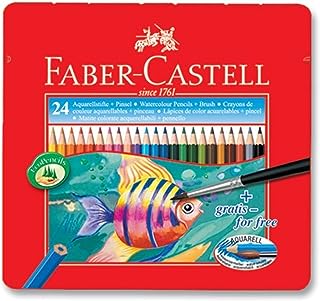 Crayons aquarelle poisson faber castell 24 couleurs dans une boîte plate multicolore. DIAYTAR SENEGAL  - votre partenaire discount pour une vie plus abordable. Nous vous présentons une vaste sélection de produits de qualité à des prix imbattables, allant de l'électroménager performant aux articles de mode élégants. Achetez malin avec nous et réalisez d'importantes économies.