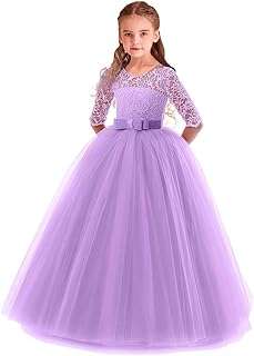 Robe longue à manches 3 4 pour filles par flower girls pour mariage et soirée de bal. DIAYTAR SENEGAL  - votre guichet unique en ligne pour des produits discount irrésistibles. Parcourez notre large éventail de gadgets innovants, d'équipements ménagers pratiques et de vêtements tendance à prix cassés. Ne manquez pas cette opportunité de faire de bonnes affaires et de réaliser des économies considérables.