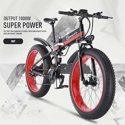 Vélos électriques shhdd vélo de neige 26 pouces gros pneu 1000w. Faites des économies sans compromis sur la qualité avec DIAYTAR SENEGAL  ! Notre boutique en ligne propose une vaste sélection de produits discount, des appareils électroménagers fiables aux articles de mode tendance, en passant par les équipements informatiques. Trouvez tout ce dont vous avez besoin à des prix défiant toute concurrence.
