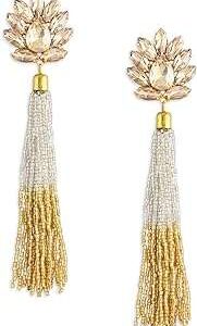 Boucles d'oreilles zavery pearls en cristal scintillant métallisé plaqué or 22 carats avec pompon. Vous recherchez des produits discount à prix cassés ? DIAYTAR SENEGAL  est là pour vous ! Découvrez notre catalogue en ligne et trouvez tout ce dont vous avez besoin, de l'électroménager aux articles pour la maison, en passant par l'informatique, la mode et les meilleurs gadgets du moment. Faites des économies sans compromettre votre style !