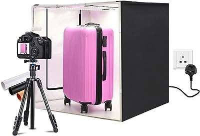 Boîte photo portable pullo's lumière led 80 x cm avec 3 fonds de couleur. DIAYTAR SENEGAL  est votre guichet unique pour des produits discount de premier ordre. Parcourez notre catalogue en ligne et découvrez notre sélection soigneusement choisie d'articles pour la maison, l'électroménager, l'informatique et la mode, tous disponibles à des prix abordables. Vous ne trouverez pas de meilleurs deals ailleurs !