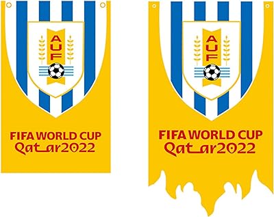 Drapeau suspendu pour la coupe du monde de football de l'uruguay 2022 cadeau décoration les fans. DIAYTAR SENEGAL, la référence en ligne pour des produits discount qui ne déçoivent pas. Parcourez notre vaste assortiment d'articles pour la maison, l'électroménager, l'informatique, la mode et les gadgets à des prix abordables. Trouvez tout ce dont vous avez besoin et économisez sans sacrifier la qualité grâce à notre boutique en ligne conviviale et sécurisée.