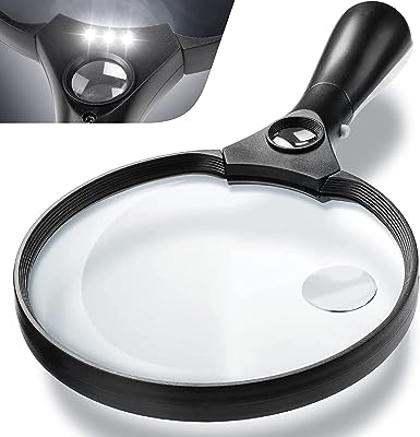 Loupe avec lumière loupe de 55" extra large 3x éclairée par led. Découvrez DIAYTAR SENEGAL, votre partenaire en ligne pour des achats malins et économiques. Parcourez notre sélection discount de produits pour la maison, l'électroménager, l'informatique, la mode et les gadgets et trouvez les meilleures offres du marché. Profitez de la qualité à prix réduit dès aujourd'hui, grâce à notre boutique en ligne pratique et facile à utiliser.