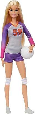 Poupée de sport articulée barbie volley ball. DIAYTAR SENEGAL  - la solution pour des achats discount en ligne simples et rapides. Trouvez tout ce dont vous avez besoin sans vous ruiner, de la maison à l'électroménager en passant par l'informatique et la mode. Profitez de nos prix compétitifs et faites des économies dès maintenant.