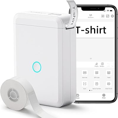 Machine de création d'étiquettes avec ruban imprimante bluetooth portable mini étiquettes. Bienvenue chez DIAYTAR SENEGAL, votre destination de choix pour dénicher des bonnes affaires en ligne. Explorez notre sélection de produits discount allant des indispensables de la maison aux dernières nouveautés informatiques et mode, et profitez de notre engagement à vous offrir des prix compétitifs.