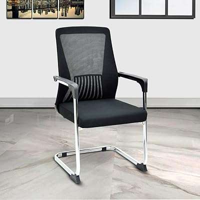Chaise de visiteur en maille au design moderne avec structure en métal. À la recherche de bonnes affaires ? DIAYTAR SENEGAL  est là pour vous ! Explorez notre boutique en ligne regorgeant d'articles à prix cassés, couvrant tous les domaines, de la maison à l'électroménager, en passant par l'informatique, la mode et les gadgets. Achetez malin, économisez gros et découvrez une toute nouvelle façon de faire des emplettes en ligne.