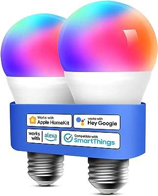 Ampoule led intelligente miros de homekit compatible avec apple siri alexa google home et smartthings. Vous cherchez des produits discount sans compromis sur la qualité ? DIAYTAR SENEGAL  répond à vos attentes en offrant une large gamme d'articles pour tous les besoins, des appareils électroménagers aux gadgets dernier cri. Explorez notre catalogue en ligne et trouvez tout ce dont vous avez besoin à prix cassés.