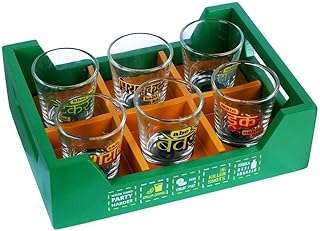 Ensemble de verres avec plateau tueur | 6 tasses coffret cadeau. DIAYTAR SENEGAL  - La référence en ligne pour des achats malins ! Explorez notre catalogue varié incluant des produits discount pour la maison, l'électroménager, l'informatique et la mode. Optez pour la qualité à petit prix et ne manquez pas nos promotions exclusives.