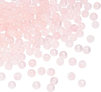 Olycraft 184 pièces 4mm perles de quartz rose naturel perle de cristal brins en vrac. DIAYTAR SENEGAL  - Votre source en ligne pour des produits discount de qualité. Explorez notre boutique en ligne et découvrez une large variété de produits, du petit électroménager aux gadgets les plus en vogue. Profitez de nos prix cassés et trouvez les meilleurs deals pour vos besoins quotidiens.