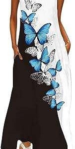 Femmes robe d'été grande taille sans manches col en v. DIAYTAR SENEGAL, votre destination shopping en ligne pour tous vos besoins discount. Trouvez tout ce dont vous avez besoin dans une seule boutique, des articles pour la maison aux gadgets incontournables, et réalisez des économies tout en satisfaisant vos envies.