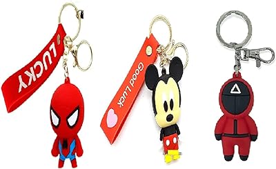 Ensemble 3 pièces agoa mickey mouse spider man squid porte clés matériau. DIAYTAR SENEGAL  - La référence en ligne pour des achats malins ! Explorez notre catalogue varié incluant des produits discount pour la maison, l'électroménager, l'informatique et la mode. Optez pour la qualité à petit prix et ne manquez pas nos promotions exclusives.