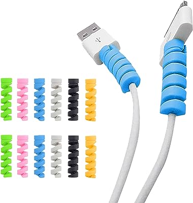 Tbl tech 12 pack 12 pack protecteurs de câble de charge en spirale organisateur fil cordon pour iphone. DIAYTAR SENEGAL  - Votre destination en ligne pour des affaires incroyables. Rendez-vous sur notre site et découvrez un choix sensationnel de produits discount, qu'il s'agisse de l'électroménager indispensable, de l'informatique à la pointe ou des dernières tendances en matière de mode.