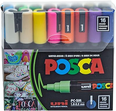 Marqueur peinture posca bc 5m ultra fin 18 25 mm 16 couleurs. Vous recherchez des produits discount de qualité ? Ne cherchez plus ! DIAYTAR SENEGAL  propose une gamme étendue de produits allant de la maison à l'électroménager, de l'informatique à la mode. Faites des économies tout en comblant vos besoins avec notre boutique en ligne.