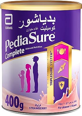 Pediasure nutrition complète et équilibrée saveur fraise 1 10 ans 400g. Faites des économies considérables avec DIAYTAR SENEGAL, votre source ultime de produits discount en ligne. Parcourez notre large gamme d'articles allant de la maison à l'électroménager, en passant par l'informatique, la mode et les gadgets, et profitez de prix imbattables. Ne manquez pas cette occasion de vous offrir des produits de qualité à des tarifs défiant toute concurrence.