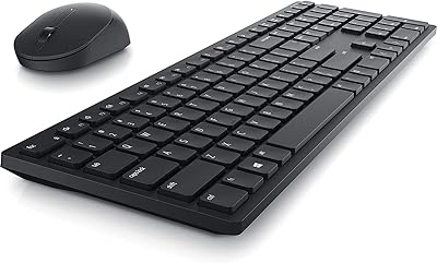 Ensemble clavier et souris sans fil usb dell km5221w pro qwerty en arabe. DIAYTAR SENEGAL  - la référence en matière de shopping en ligne à prix réduit. Trouvez tout ce dont vous avez besoin pour votre maison, de l'électroménager pratique aux articles de mode tendance, en passant par les dernières innovations technologiques. Faites des économies sans compromettre la qualité avec notre selection de produits discount de confiance.