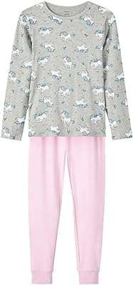 Ensemble de nuit fille licorne gris mélangé (pack de 2). DIAYTAR SENEGAL  : votre boutique en ligne discount préférée ! Faites des économies sur des articles essentiels pour votre vie quotidienne, de l'électroménager à l'informatique en passant par la mode et les gadgets. Ne cherchez plus, les meilleurs prix sont chez nous !