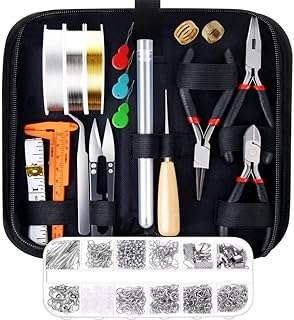 Ensemble de fournitures de fabrication de bijoux pikol avec outils de bijoux fil et accessoires pour la réparation. À la recherche de bons plans ? Ne cherchez plus, DIAYTAR SENEGAL  est là pour vous ! Naviguez à travers notre boutique en ligne proposant une large sélection de produits discount, des articles pour la maison à l'électroménager, en passant par l'informatique, la mode et les gadgets branchés.