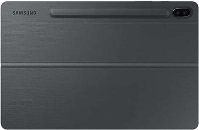 Clavier samsung avec couverture de livre pour tab s6 gris. DIAYTAR SENEGAL  : la référence en matière d'achats discount en ligne ! Découvrez notre large sélection de produits à des prix imbattables, de la maison à l'électroménager, en passant par l'informatique et la mode. Grâce à nos offres exclusives, faites-vous plaisir sans vous ruiner et profitez d'une qualité inégalée !