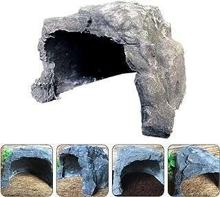 Grotte de cachette de reptiles et d'insectes décor d'aquarium de crevettes en résine pour reptiles. DIAYTAR SENEGAL, votre destination shopping pour toutes les bonnes affaires. Découvrez notre large gamme de produits discount, des accessoires de mode aux articles pour animaux de compagnie. Faites des économies sur tous vos achats avec DIAYTAR SENEGAL .