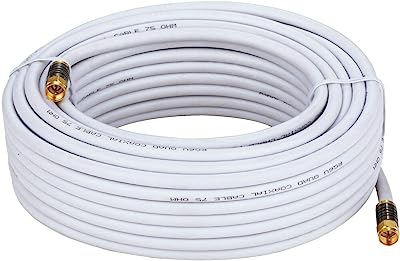 Cables direct online câble coaxial rg6 de 15 pieds câble avec extrémité. DIAYTAR SENEGAL  - votre partenaire discount pour une vie plus abordable. Nous vous présentons une vaste sélection de produits de qualité à des prix imbattables, allant de l'électroménager performant aux articles de mode élégants. Achetez malin avec nous et réalisez d'importantes économies.