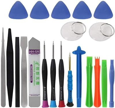 Cochunfei kit d'outils de réparation de téléphone portable 21 en 1 jeu de tournevis d'ouverture pour iphone. Choisissez DIAYTAR SENEGAL  pour vos achats discount en ligne. Parcourez notre sélection étendue comprenant des produits pour tous les besoins, que ce soit pour la maison, l'électroménager, l'informatique, la mode ou les gadgets. Profitez de notre politique de prix bas et économisez tout en trouvant des articles de qualité.