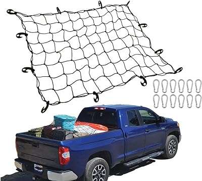 Filet de chargement robuste pour camionnettes et caisses de camion avec petit. Parfaitement adapté aux chasseurs de bonnes affaires, DIAYTAR SENEGAL  vous offre une expérience de shopping en ligne unique. Notre sélection abondante de produits discount, incluant des articles essentiels pour la maison, l'électroménager, l'informatique, la mode et les gadgets, garantit que vous trouverez ce que vous cherchez sans vous ruiner.