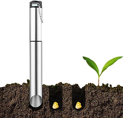 Goodrn pot de semoir en acier inoxydable outil de plantation de jardinage planteur. DIAYTAR SENEGAL  - optimisez votre budget sans sacrifier la qualité ! Découvrez notre sélection discount allant des articles de mode aux équipements électroménagers, pour des économies garanties.