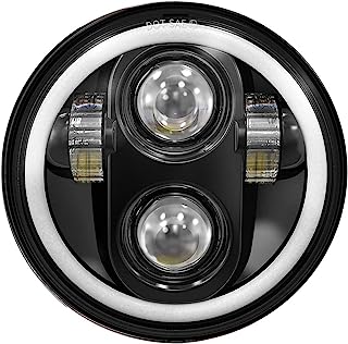 5.7" ampoule de phare led halo drl pour harley davidson street bob. Vous recherchez des produits discount à prix cassés ? DIAYTAR SENEGAL  est là pour vous ! Découvrez notre catalogue en ligne et trouvez tout ce dont vous avez besoin, de l'électroménager aux articles pour la maison, en passant par l'informatique, la mode et les meilleurs gadgets du moment. Faites des économies sans compromettre votre style !