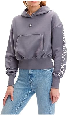 Sweat à capuche bicolore imprimé lettre calvin klein pour femme. Explorez DIAYTAR SENEGAL  et économisez gros sur une variété de produits pour la maison, y compris des appareils électroménagers dernier cri, des gadgets innovants et des articles à la mode, à des tarifs imbattables.