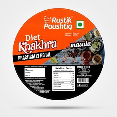 Rustik paushtiq masala khakhra | faible en cholestérol bon pour la digestion. Plongez dans l'univers de DIAYTAR SENEGAL, votre boutique en ligne généraliste spécialisée dans les produits discount. Explorez notre large variété d'articles allant de la maison à l'électroménager, en passant par l'informatique, la mode et les gadgets, le tout à des prix défiant toute concurrence. Profitez de notre expertise en matière de bonnes affaires et réalisez des économies significatives.