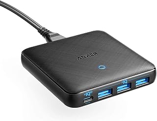 Adaptateur de chargeur rapide anker 63 w 4 ports piq 3.0. DIAYTAR SENEGAL  est votre guichet unique pour des produits discount de haute qualité. Parcourez notre large sélection d'articles, allant des appareils électroménagers essentiels aux produits informatiques, en passant par les accessoires mode et les gadgets dernier cri, tout en profitant de prix imbattables.