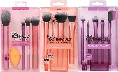 Collection de pinceaux real techniques (all day essentials enhanced eye flawless. Faites des économies sans compromis sur la qualité avec DIAYTAR SENEGAL  ! Notre boutique en ligne propose une vaste sélection de produits discount, des appareils électroménagers fiables aux articles de mode tendance, en passant par les équipements informatiques. Trouvez tout ce dont vous avez besoin à des prix défiant toute concurrence.