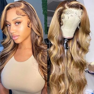 Ombre highlight 13x4 lace front perruque de cheveux humains 150%. Bienvenue chez DIAYTAR SENEGAL, votre destination de choix pour dénicher des bonnes affaires en ligne. Explorez notre sélection de produits discount allant des indispensables de la maison aux dernières nouveautés informatiques et mode, et profitez de notre engagement à vous offrir des prix compétitifs.