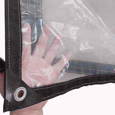 Bâche transparente grande couverture en pvc avec œillets auvent léger et imperméable tente pour piscine. DIAYTAR SENEGAL  - La solution idéale pour des achats discount en ligne. Explorez notre gamme complète de produits pour la maison, l'électroménager, l'informatique, la mode et les gadgets, et bénéficiez de tarifs compétitifs. Simplifiez votre expérience d'achat avec notre boutique en ligne conviviale et découvrez des offres imbattables.