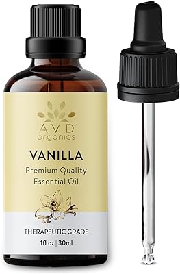Huile essentielle de vanille d'avd organics 30 ml qualité