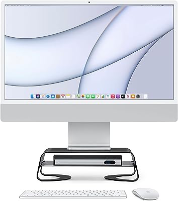 Support de moniteur incurvé surélevé twelve south | bureau ergonomique avec étagère rangement pour imac. DIAYTAR SENEGAL  - votre solution tout-en-un pour des achats discount en ligne ! Découvrez notre gamme finale de produits, allant des indispensables de la maison aux dernières tendances de la mode et de la technologie. Obtenez les meilleurs prix sur une sélection variée d'articles, vous permettant de réaliser d'énormes économies tout en profitant de produits de qualité. Avec des options de livraison flexibles et une satisfaction garantie, nous faisons de votre expérience d'achat un jeu d'enfant !