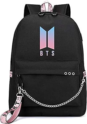 Sac à dos imprimé bts jungkook bangtan boys sac d'école bandoulière avec chaîne de voyage. Besoin de renouveler votre garde-robe sans vous ruiner ? Faites un tour sur DIAYTAR SENEGAL, votre boutique en ligne discount incontournable pour la mode à petits prix ! De la dernière tendance aux vêtements basiques, nous vous proposons un large choix pour tous les styles et toutes les tailles. Ne sacrifiez plus votre budget pour rester à la pointe de la mode !