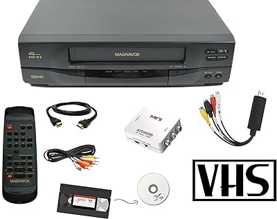 Lecteur de cassette vidéo magnavox vcr avec télécommande adaptateur usb convertisseur. DIAYTAR SENEGAL  - Votre guichet unique pour des achats discount en ligne. Découvrez notre catalogue diversifié regorgeant de produits pour la maison, l'électroménager, l'informatique, la mode et les gadgets, le tout à des prix avantageux. Naviguez facilement sur notre site convivial et trouvez les meilleures offres pour vos besoins du quotidien.