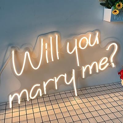 Will you marry me neon wall sign lumière blanche pour mariage. DIAYTAR SENEGAL, votre boutique en ligne discount pour toutes vos nécessités. Faites des économies sur vos achats de meubles de maison, d'équipements électroniques, de gadgets et bien plus encore. Profitez de nos prix attractifs sans jamais compromettre la qualité.