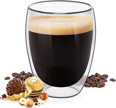 Tasses à café en verre double paroi de 350 ml pour latte. Faites de bonnes affaires en matière d'électroménager sur DIAYTAR SENEGAL  ! Notre boutique en ligne propose une large gamme d'appareils ménagers à des prix imbattables. Que ce soit pour une machine à laver, un réfrigérateur ou un aspirateur, vous trouverez tout ce dont vous avez besoin chez nous.