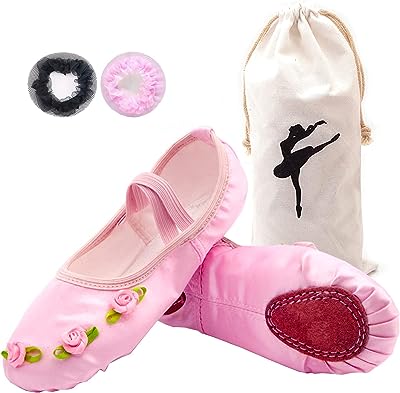 Ballerines en tissu avec semelles en cuir pour petites filles ballerines de yoga. Vous recherchez des produits discount de qualité ? Ne cherchez plus ! DIAYTAR SENEGAL  propose une gamme étendue de produits allant de la maison à l'électroménager, de l'informatique à la mode. Faites des économies tout en comblant vos besoins avec notre boutique en ligne.