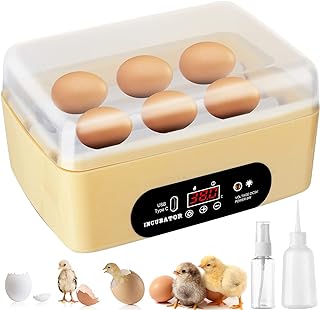 Incubateur d'œufs de poule automatique d'éclosion 4 6 petits œufs de volaille avec moniteur contrôle la température. Ne dépensez pas une fortune pour obtenir ce que vous désirez ! Découvrez DIAYTAR SENEGAL, votre boutique en ligne de référence pour des produits de qualité, allant de l'électroménager aux accessoires de mode, à des prix défiant toute concurrence.