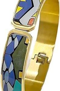 Bracelets en émail pour femmes de laurier [paris art] emballés dans une boîte. Ne payez plus le prix fort pour vos appareils électroménagers ! DIAYTAR SENEGAL  vous propose une vaste gamme d'électroménager discount, des marques les plus reconnues aux appareils les plus innovants. Économisez tout en profitant de la meilleure qualité avec DIAYTAR SENEGAL .