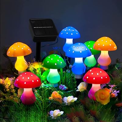 Autoysure 8 lampes solaires en forme de champignon pour jardin extérieur. DIAYTAR SENEGAL  - votre adresse en ligne pour des achats malins. Profitez de nos prix réduits sur une large gamme de produits, d'une sélection d'articles pour la maison aux dernières tendances de la mode, en passant par les équipements électroniques et les accessoires informatiques. Sans compromis sur la qualité, nous rendons le shopping abordable pour tous.