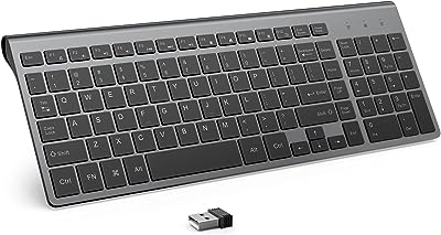 J joyasys 2.4g slim mini clavier sans fil avec pavé numérique pour ordinateur. DIAYTAR SENEGAL  : la boutique en ligne incontournable pour des achats discount dans tous les domaines. Parcourez notre sélection variée allant des produits pour la maison à la technologie dernier cri en passant par la mode tendance. Obtenez des produits de qualité à des prix compétitifs, tout en profitant d'une expérience de shopping en ligne optimale avec DIAYTAR SENEGAL  !