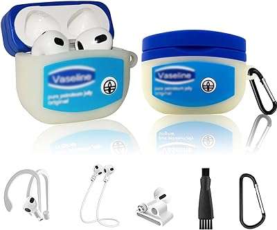 6in1 vaselin mignon pour airpods 3 housse de protection en silicone. DIAYTAR SENEGAL, votre partenaire pour des achats électroniques à prix discount. Découvrez notre large choix d'appareils high-tech, des smartphones aux téléviseurs en passant par les enceintes et les caméras. Profitez de nos offres imbattables pour vous équiper des dernières innovations technologiques sans vous ruiner.