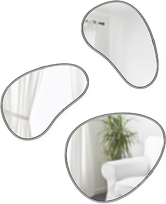 Ensemble de miroirs muraux umbra hoopa pebble miroir au design contemporain. DIAYTAR SENEGAL  - la source ultime de produits discount pour toutes vos envies. Parcourez notre gamme variée, allant de l'informatique à la mode et choisissez parmi une multitude de produits de qualité à des prix qui font sourire votre portefeuille.