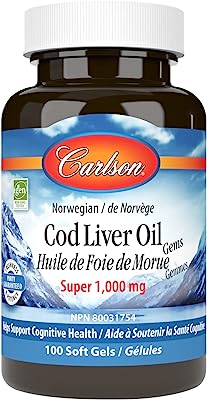 Carlson huile de foie de morue super 1000 mg + vitamines a et d3. Achat malin en ligne ? C'est chez DIAYTAR SENEGAL  ! Parcourez notre boutique en ligne généraliste et trouvez tout ce dont vous avez besoin à des prix réduits. Que ce soit pour équiper votre maison, mettre à jour votre garde-robe ou obtenir les derniers gadgets, notre sélection discount saura vous satisfaire sans vous ruiner !